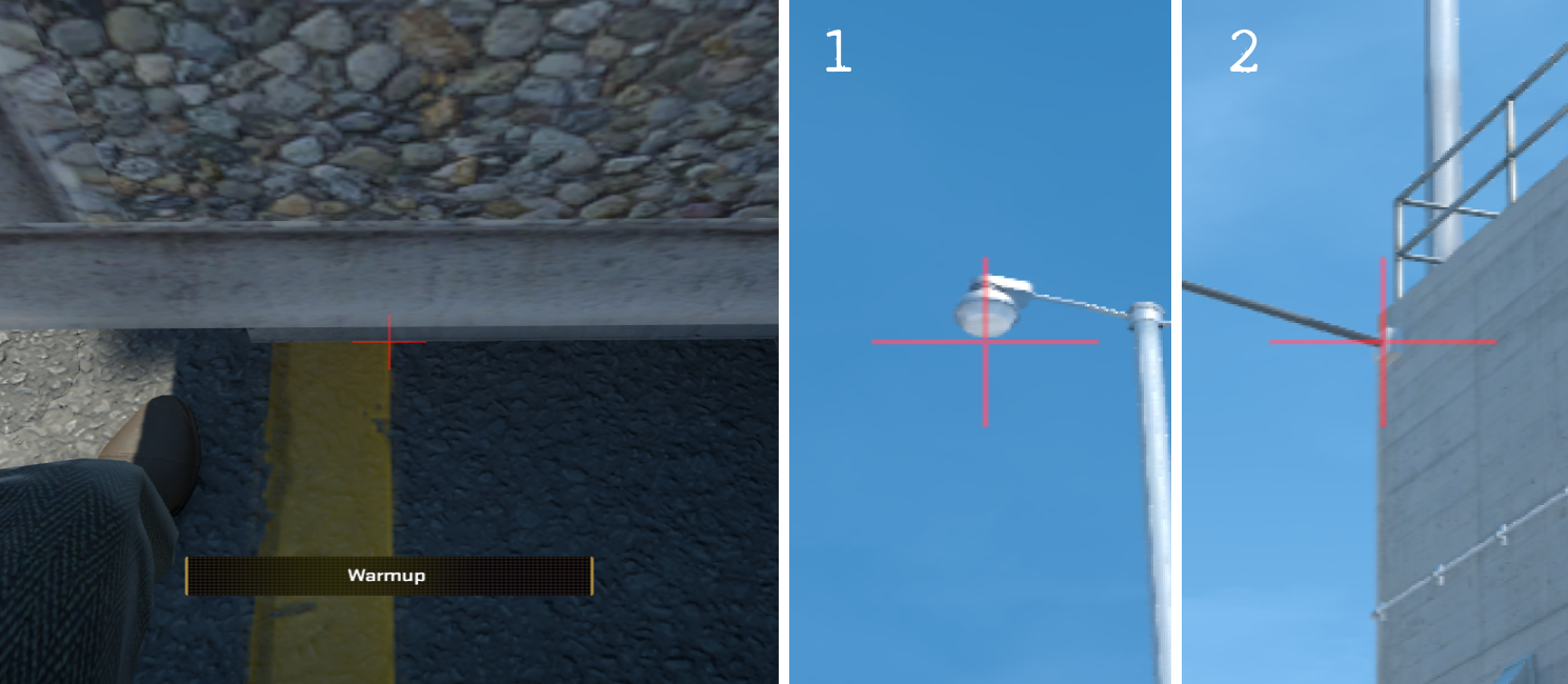 Smoke Wall lineup views on Nuke